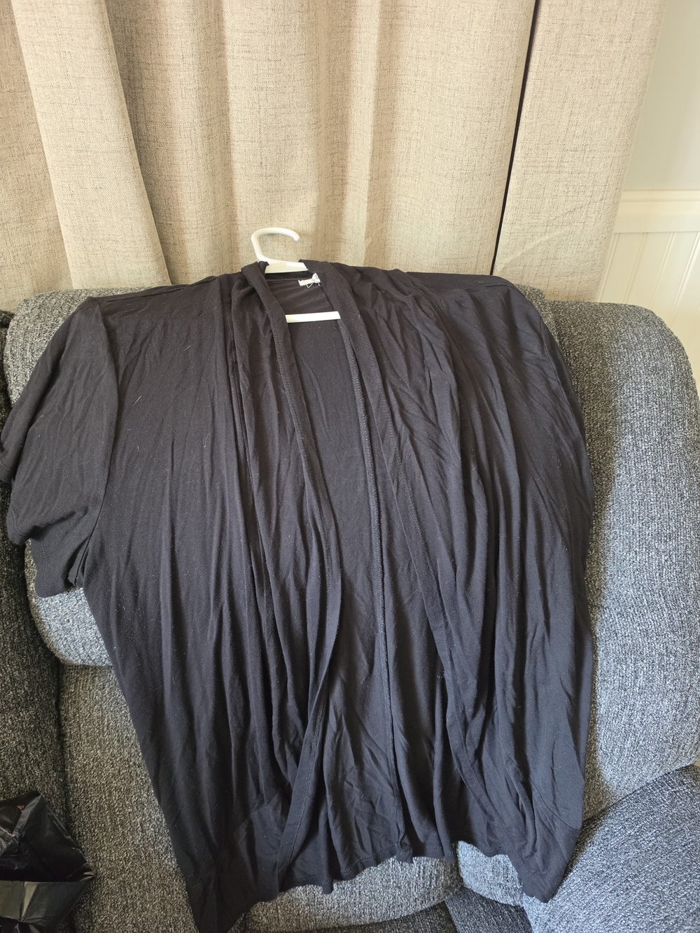 Maurices Black Open-Front Women's Cardigan